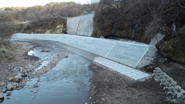 調整池で使用されたM1ウォール