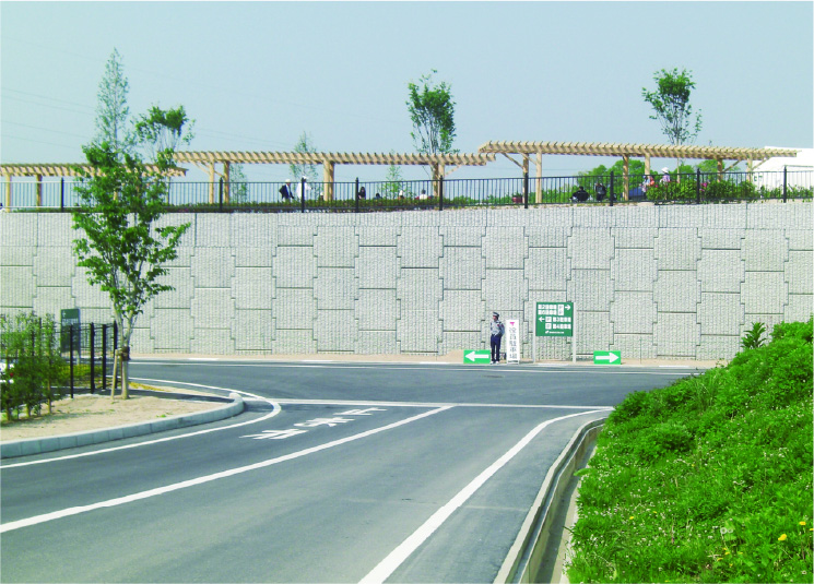公園での施工事例