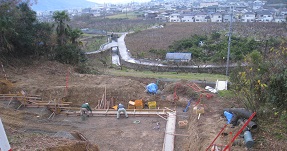 テールアルメ　基礎整地